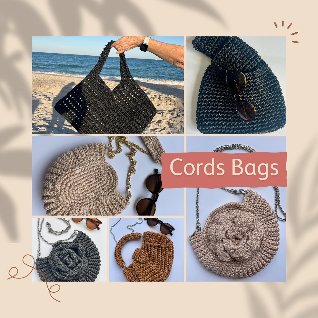 Crochet Cord Bags