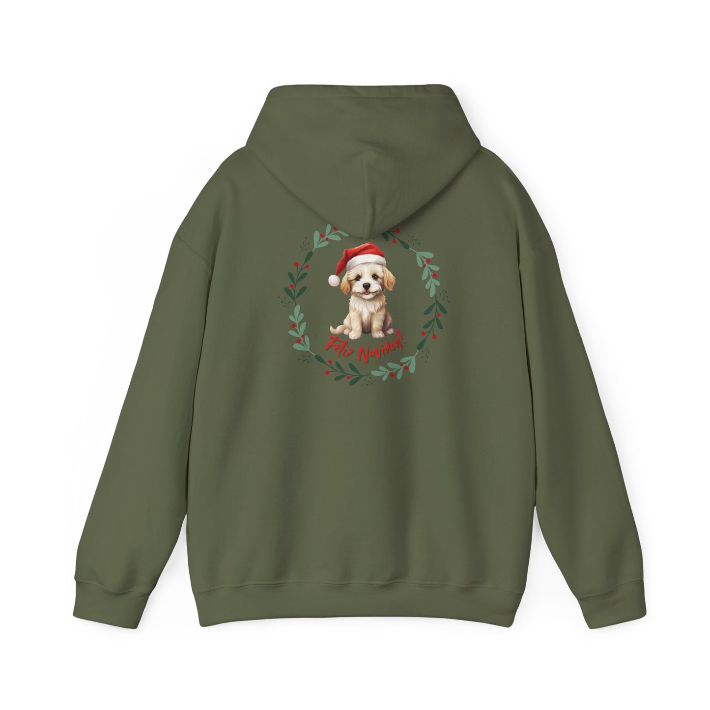 🐾 ¡Felices Navidog! 🎅🐶 Hooded Sweatshirt