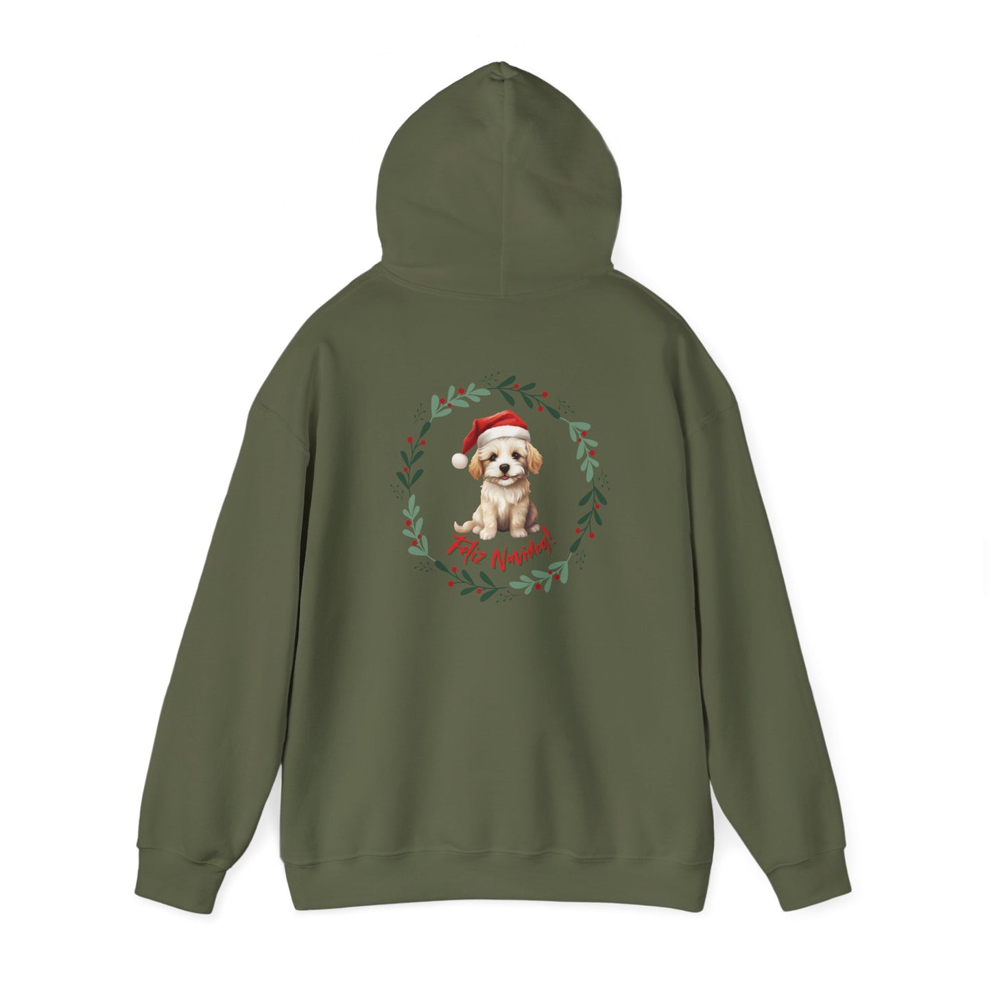 🐾 ¡Felices Navidog! 🎅🐶 Hooded Sweatshirt